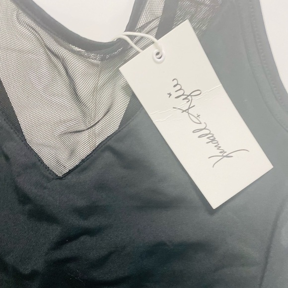 𝅺Kendall & Kylie Black One Piece Swimsuit.  Size:S - Picture 6 of 9